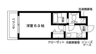 東京都杉並区永福1【マンション】の間取り