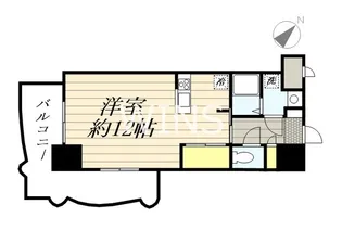 福岡県福岡市博多区博多駅前1【マンション】の間取り