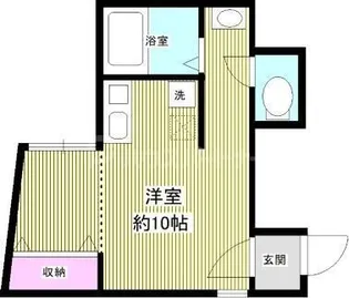 カシェット【1階】の間取り