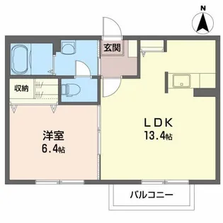 セレーノIII【2階】の間取り