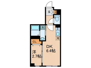 GRANPASEO大森北【2階】の間取り