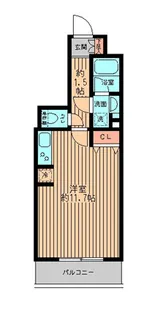 東京都文京区本郷2【マンション】の間取り