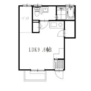 オイスターハウス【1階】の間取り