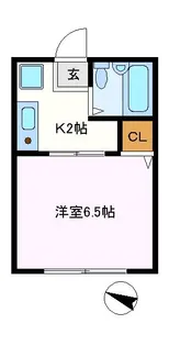 ハイツ荒澤【2階】の間取り