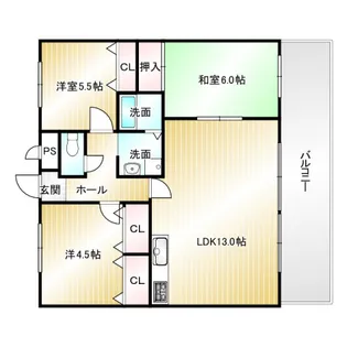 コージーコートM【2階】の間取り