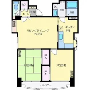 パーチェ大沢川原【2階】の間取り