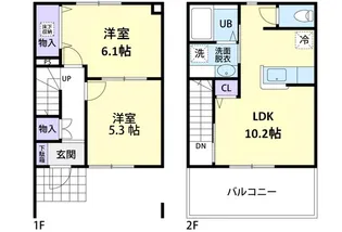 Gracias(グラシアス)の間取り