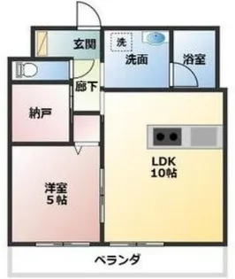 グランメゾンII【1階】の間取り