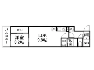 シエーナグランデ四条烏丸【2階】の間取り