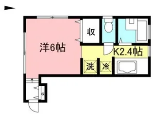 野上アパート【1階】の間取り