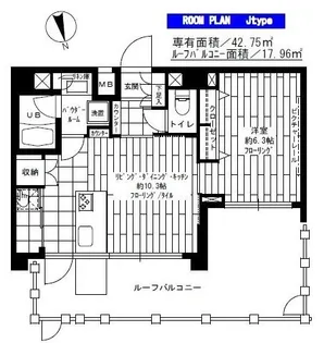 東京都新宿区上落合1【マンション】の間取り