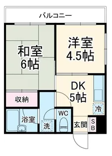 Dormitory Gokoh【4階】の間取り
