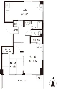 遠藤ビル【4階】の間取り