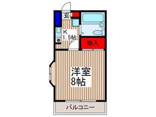 シティパル【3階】の間取り