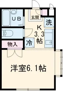エステート南野【2階】の間取り