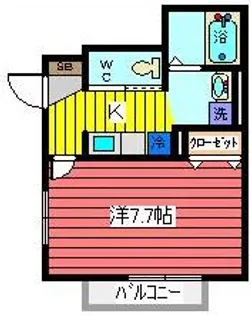 ミコノス【1階】の間取り