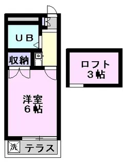 トレインハウス【1階】の間取り