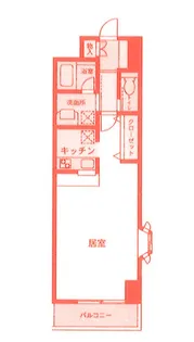 カスタネア【3階】の間取り