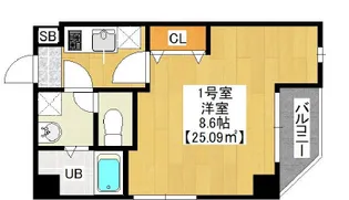 金太郎ヒルズ243松が谷【5階】の間取り