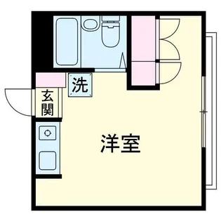 エリア中山【2階】の間取り