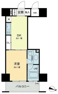 ベルファース本郷弓町【4階】の間取り