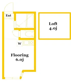 ユナイト武蔵小杉クリーブランドの杜【1階】の間取り