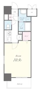 ボヌール両国【4階】の間取り