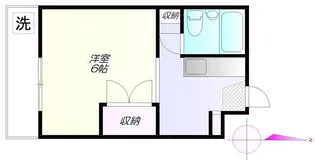 モンテヴェール【1階】の間取り