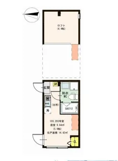 プランドール東小岩【1階】の間取り