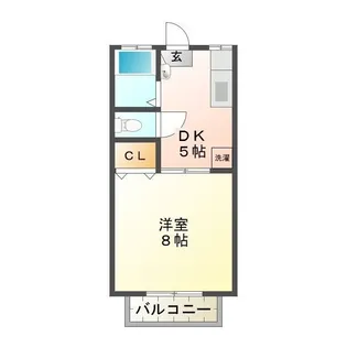 シティライフ桜橋【2階】の間取り