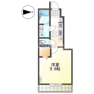 フロール・デ・セレッソII【1階】の間取り