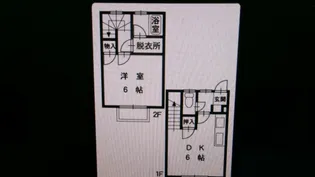 ハイツ北穂高B【1階】の間取り