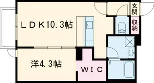 仮)ヴェルデオーロ住吉【4階】の間取り