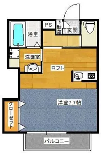 SKフラッツ【2階】の間取り