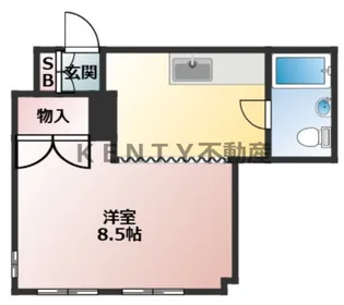 佐々木ビル【2階】の間取り