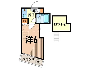 ヴィラ・リベ-ヌ【1階】の間取り