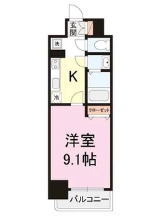 フォーシーズン開成山公園【5階】の間取り