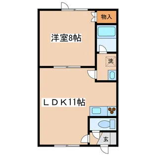 ニューライフ21【1階】の間取り