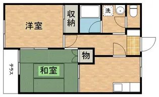 Nextdoor滝谷町【1階】の間取り