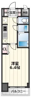 S-RESIDENCE江坂【10階】の間取り