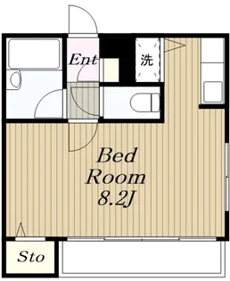 ビ・サイドII【1階】の間取り