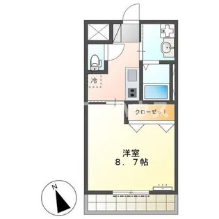 ホープ【1階】の間取り