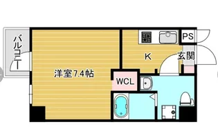 PREMIAGE薬院南【4階】の間取り