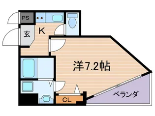 グランドパレス三条花見小路【3階】の間取り
