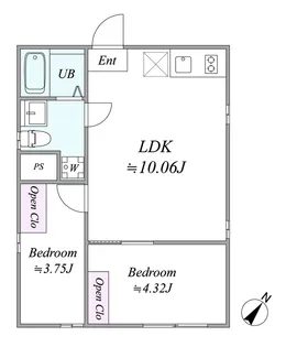BEL FIORE SUGAMO【4階】の間取り