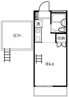 サンライズ・K【2階】の間取り
