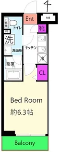 SHOKEN Residence川崎登戸WEST【2階】の間取り