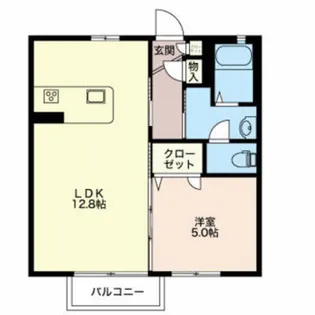 Confar Gucci【1階】の間取り