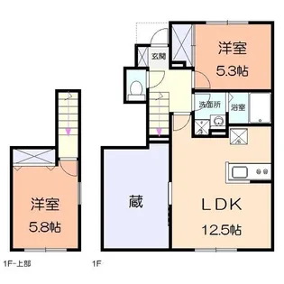 Sunny Court L【1階】の間取り