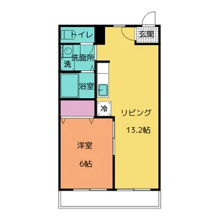 Chamy【2階】の間取り